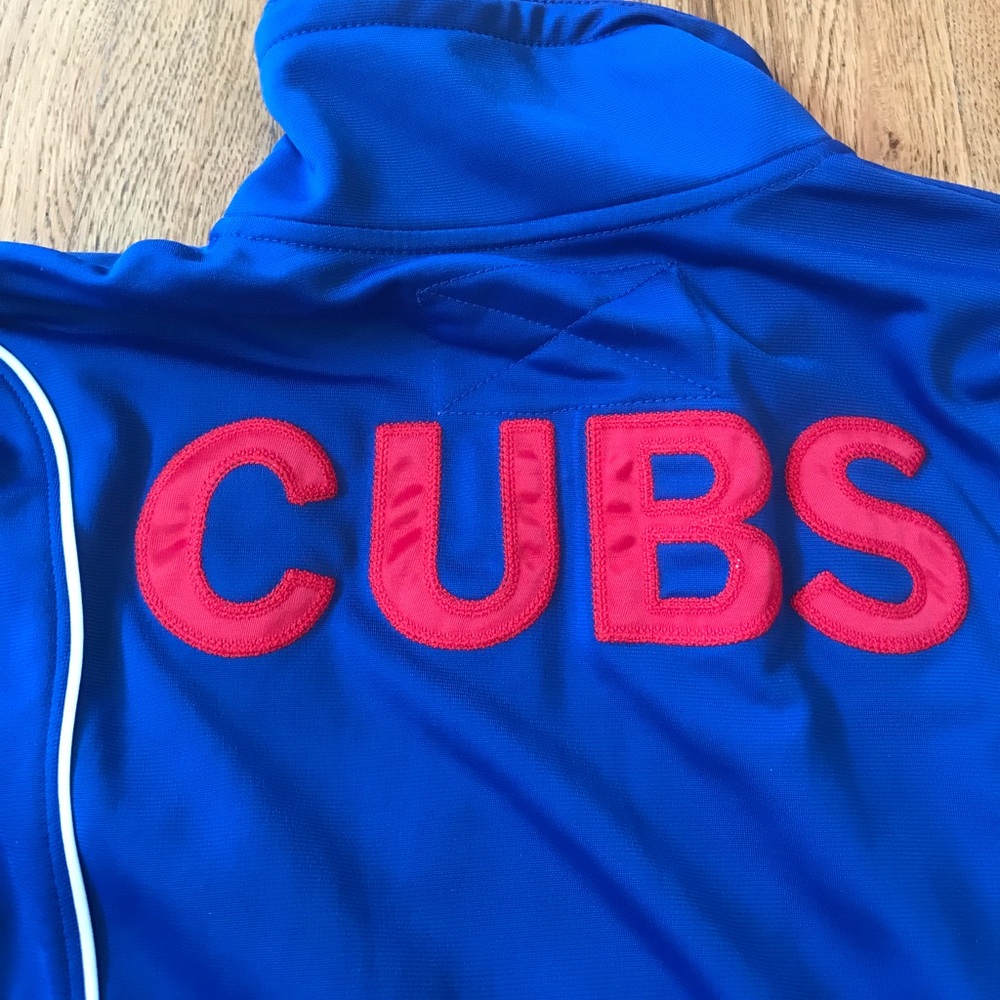 CHICAGO CUBS Nike Blue and Red Women's Jacket - Picture 5 of 6
